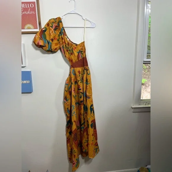 FARM Rio One-Shoulder Maxi Dress - Picture 5 of 10